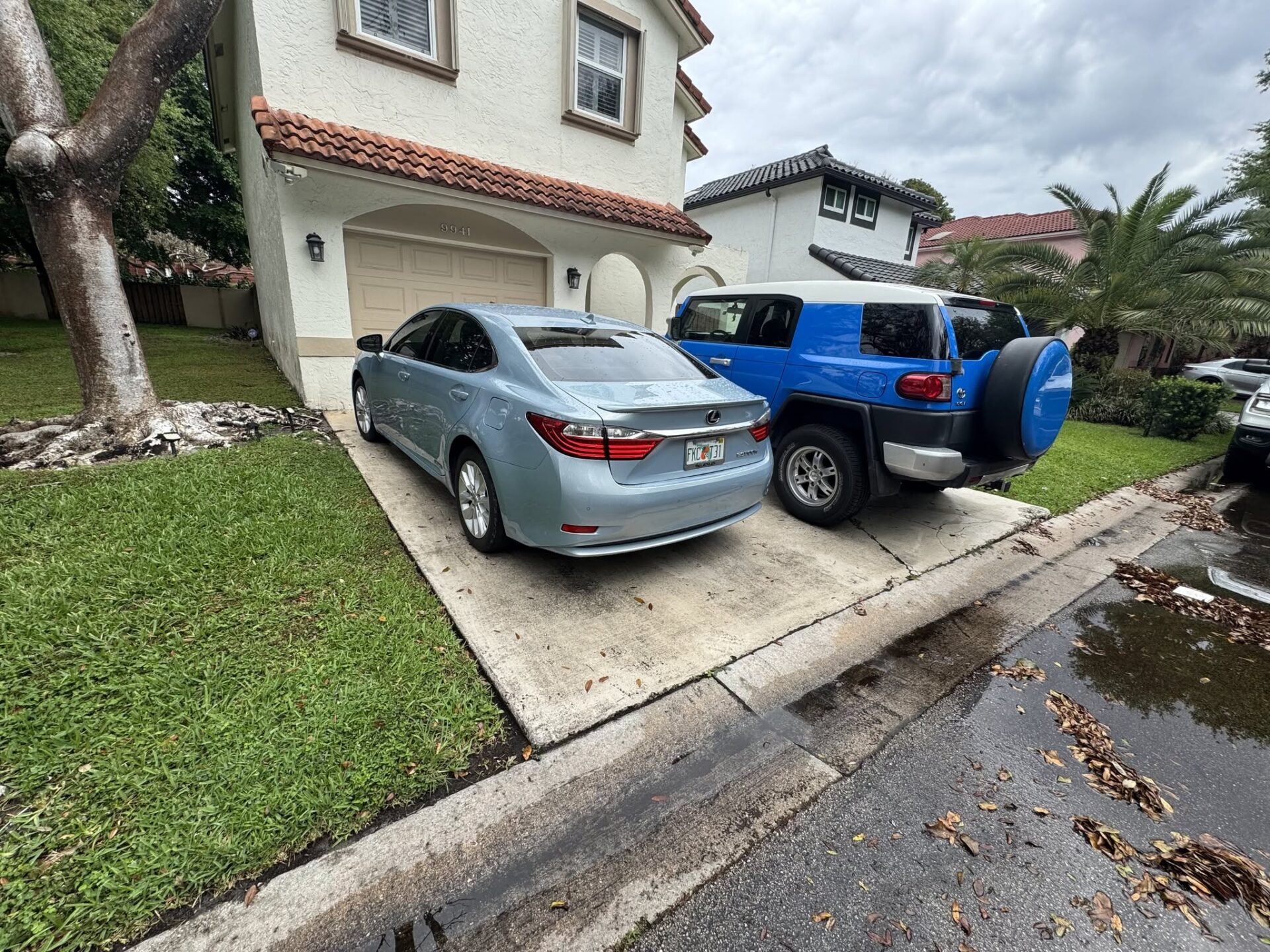 Eagle Concrete driveway project in South Florida